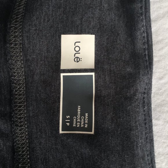 Small Lole Charcoal Grey Joggers - Picture 2 of 4